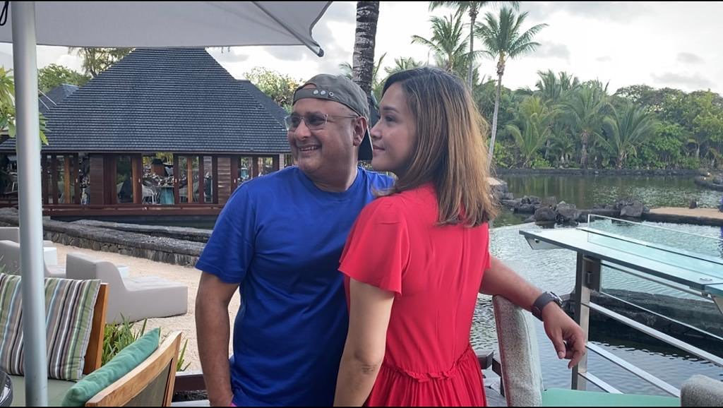 Irwan Mussry bersama Maia Estianty