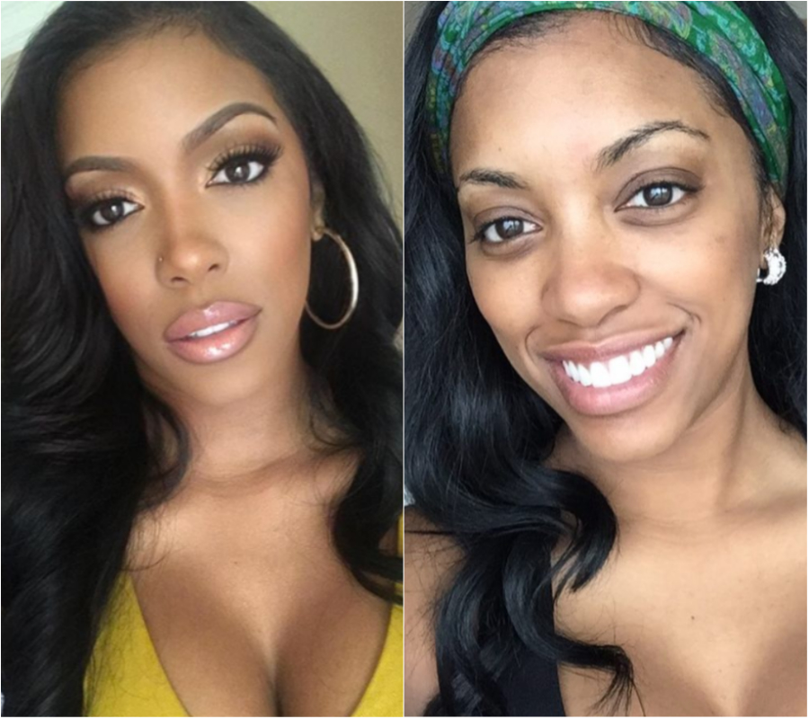 The Atlanta Ladies actually look pretty good without makeup. 