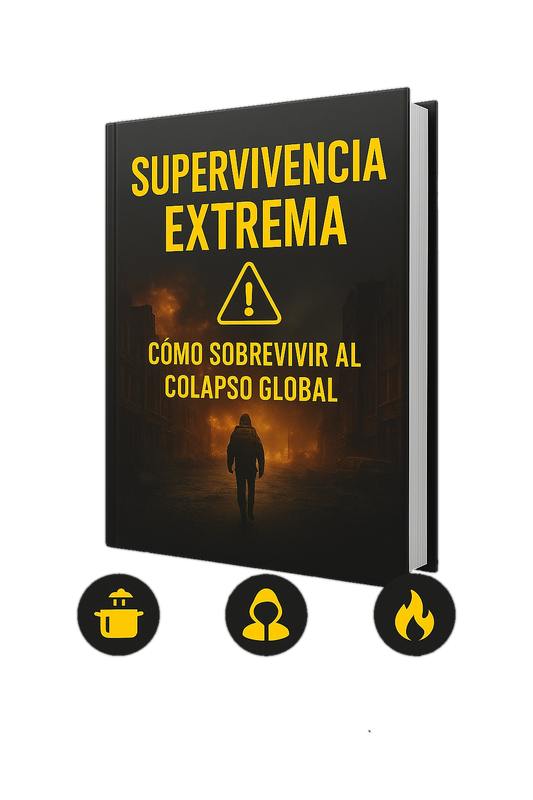 Mockup del eBook Supervivencia Extrema y Bonos