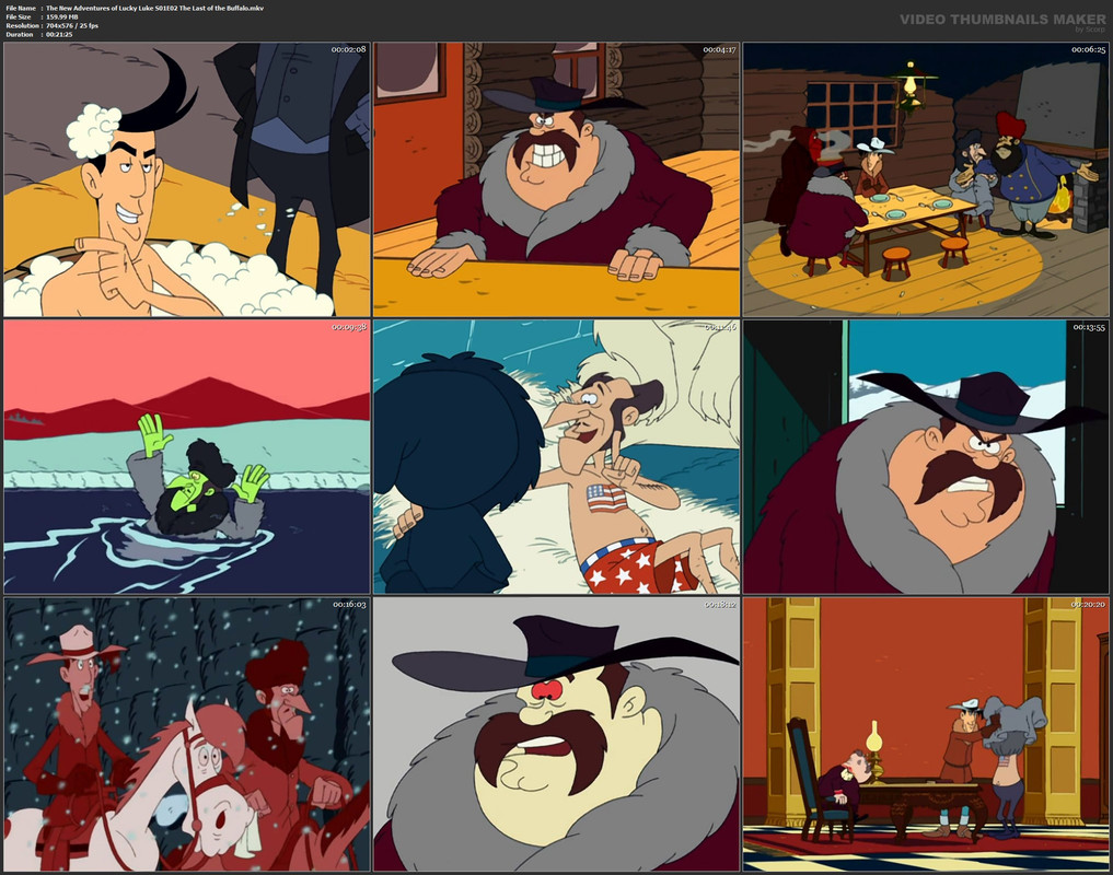 The New Adventures of Lucky Luke S01E02 The Last of the Buffalo.mkv