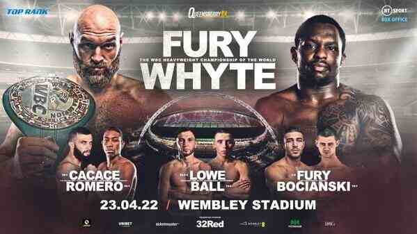  Boxing Fury vs Whyte 