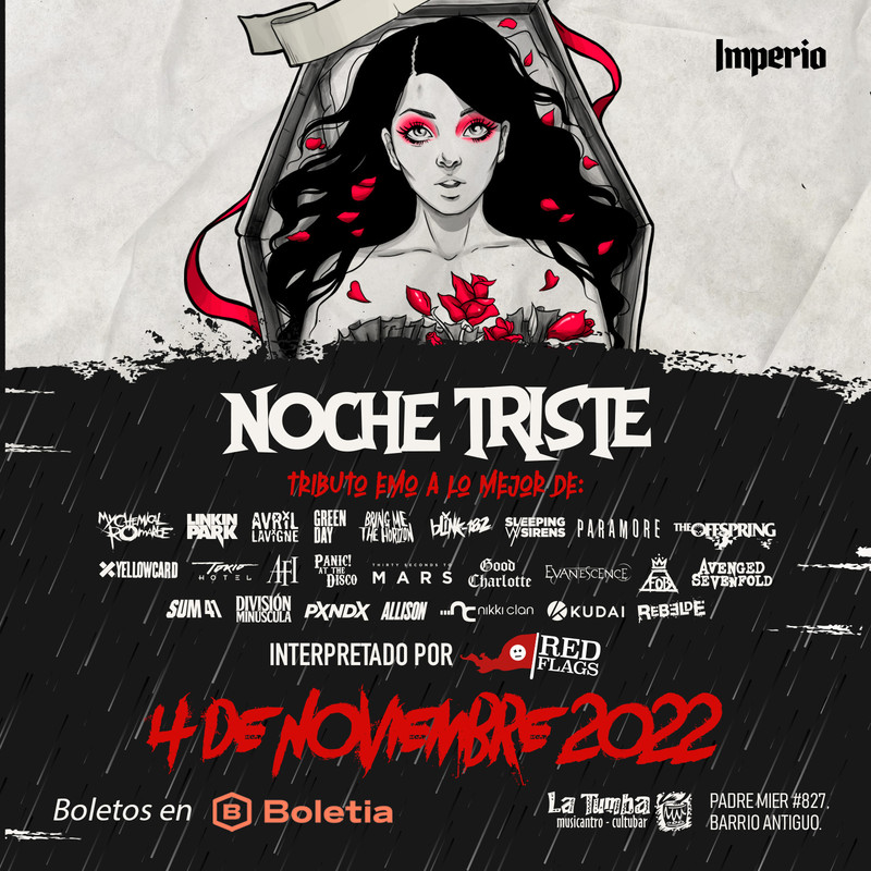 Compra boletos para Noche Triste en Monterrey Boletia