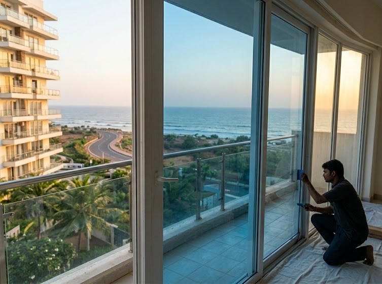 Residential Window Film Installation