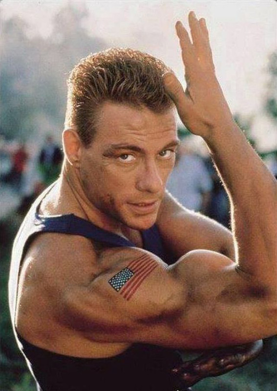 Van Damme is a fight choreographer