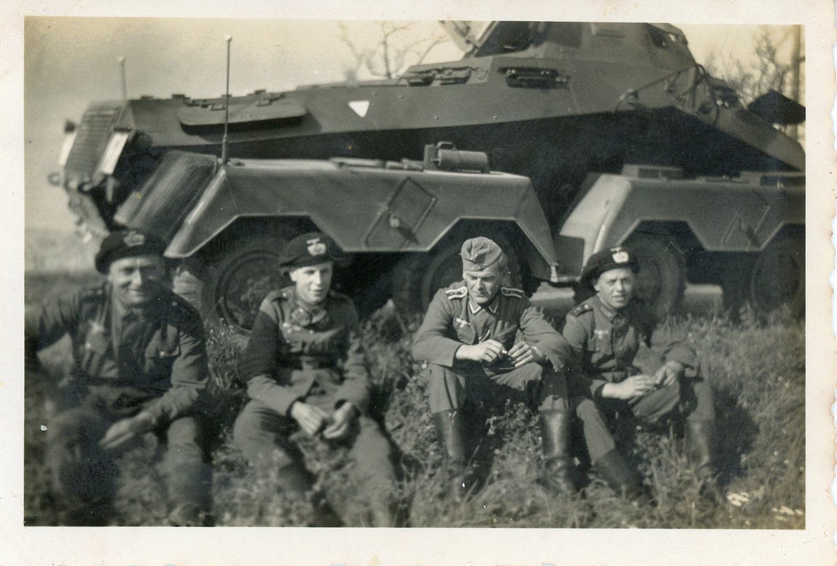 Panzerspähwagen Panzer Tank 8 Rad Foto