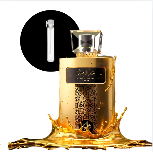 Amostra Al Wataniah Attar Al Wesal Gold 1ml