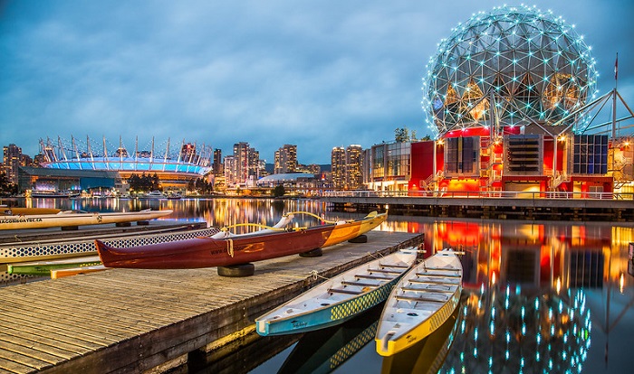 Science World, Vancouver, Kanada.