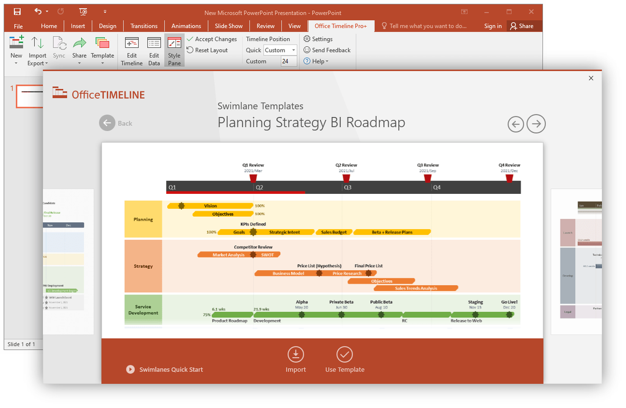 Office Timeline Plus / Pro / Pro+ Edition v6.04.01.00