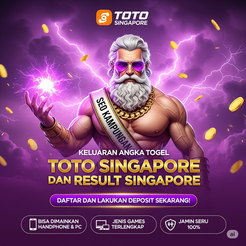 Toto Singapore 4D, Keluaran & Pengeluaran Singapore, Result Singapore Prize, Live Draw Singapore, Toto Singapore Pools