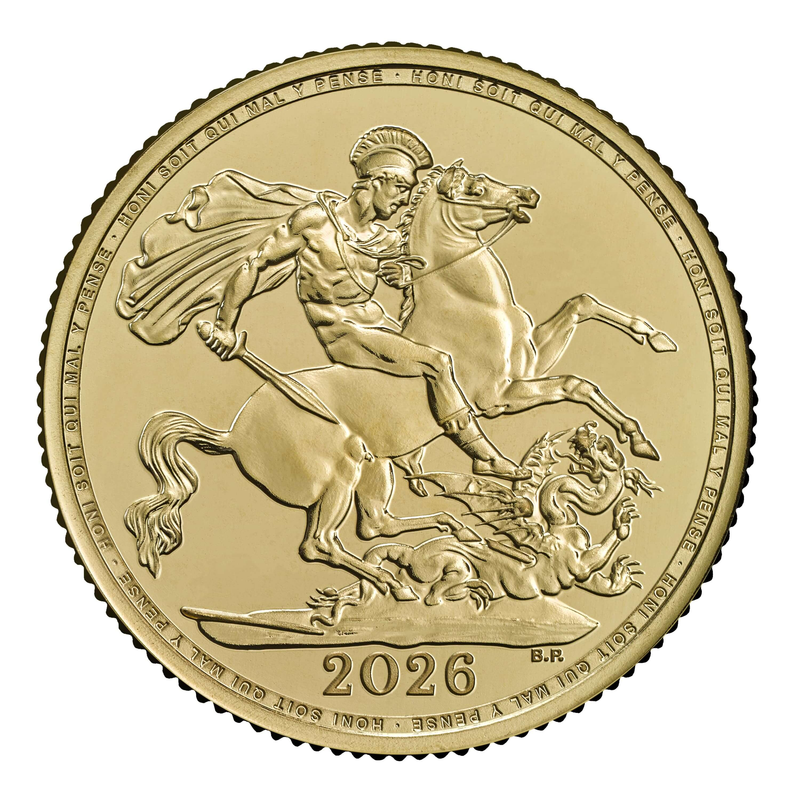 2026 Bullion One Sovereign Reverse