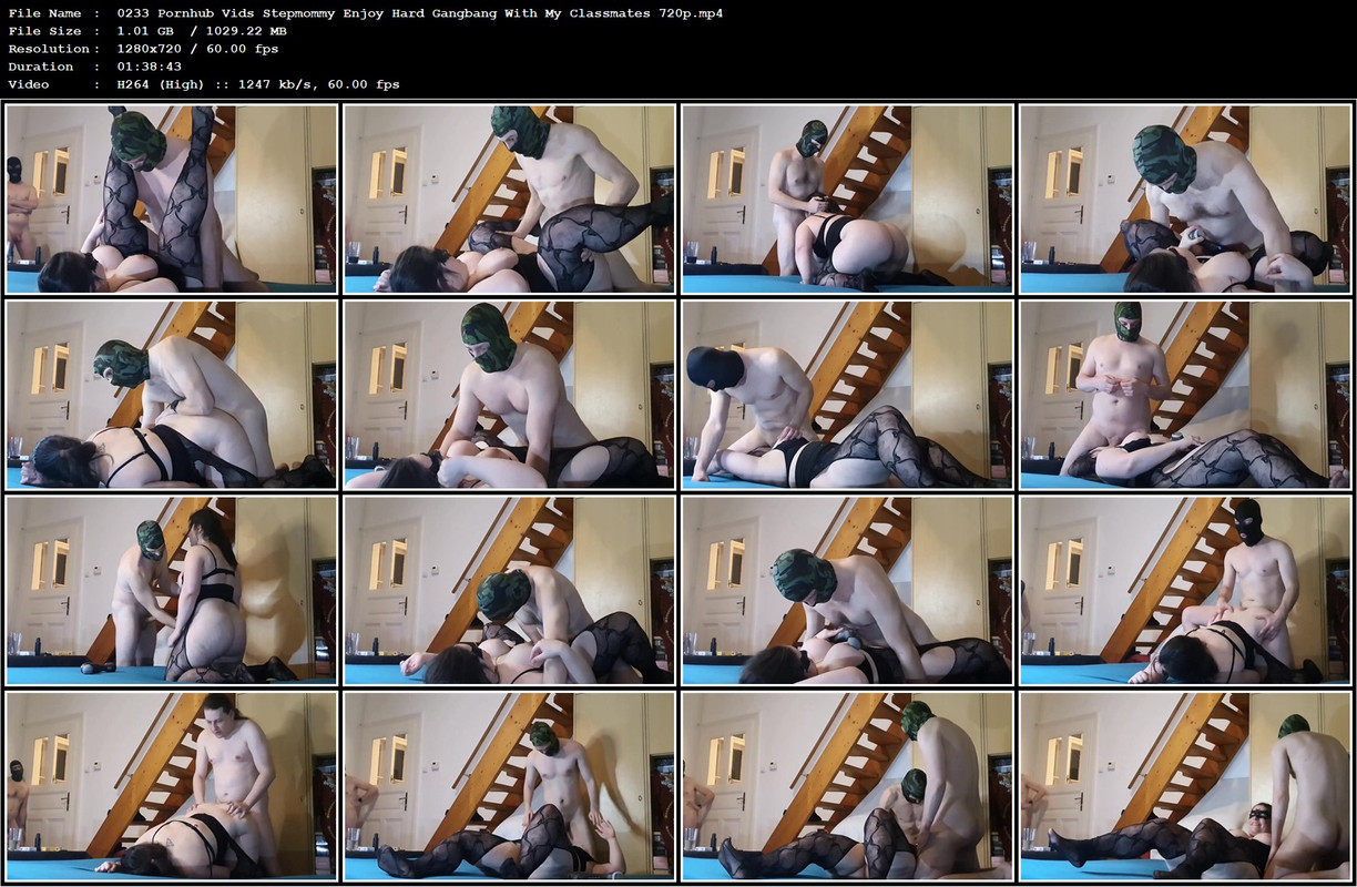0233 Pornhub Vids Stepmommy Enjoy Hard Gangbang With My Classmates 720p.mp4