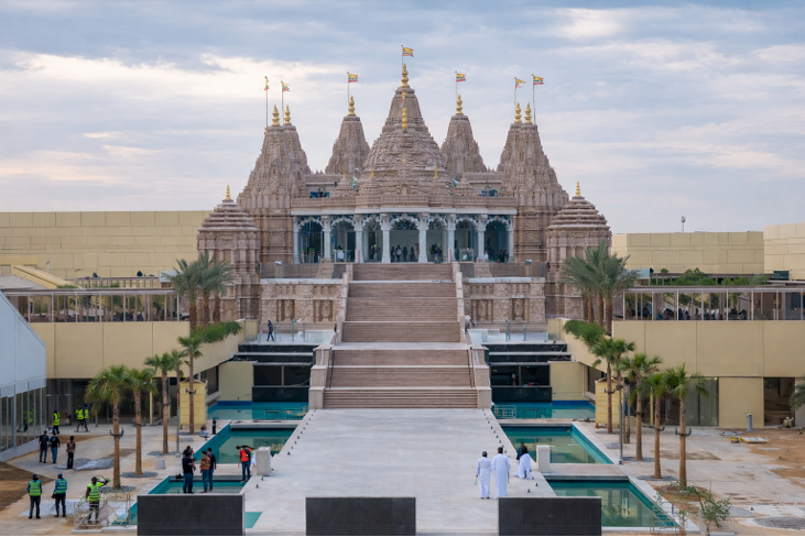 BAPS Hindu Mandir, Abu Dhabi Darshan