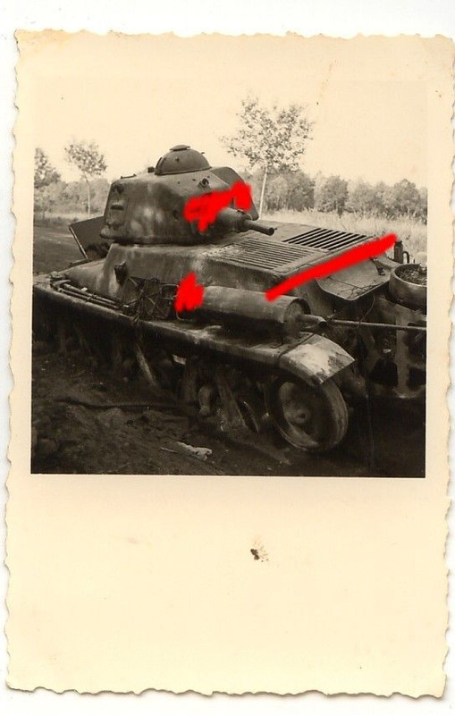 Frankreich französischer Panzer1