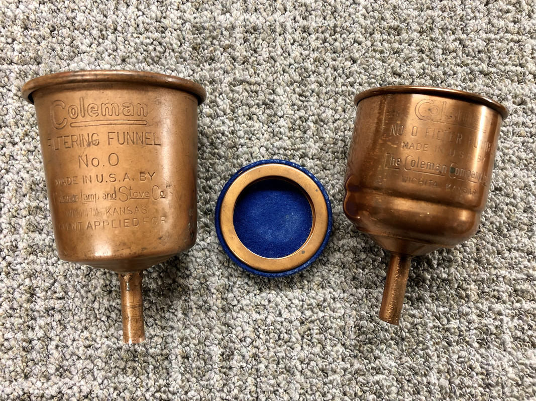 No.0 Copper Funnels—Different Filter Ring Sizes? - The