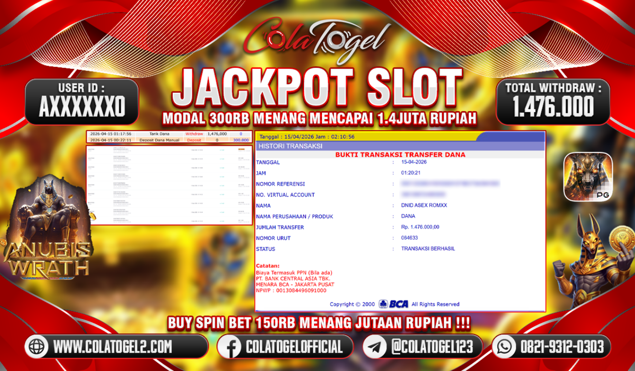 JACKPOT SLOT GACORR!!