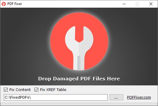 PDF Fixer 1.3