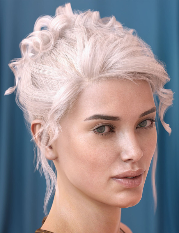 Poppy Hair for Genesis 3 & 8 Females