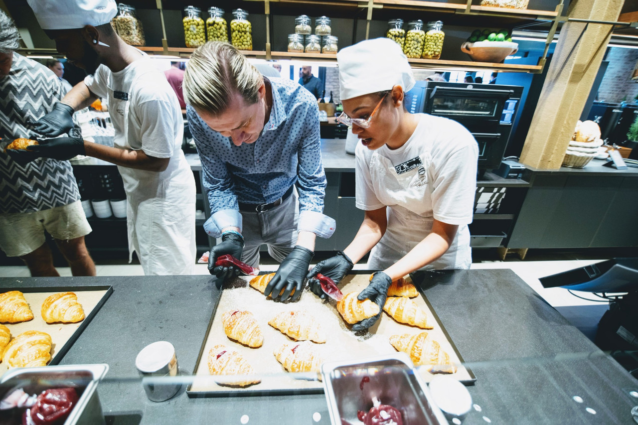 Restaurant team environmental brand photography Chicago