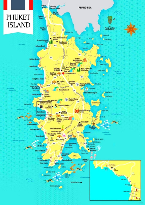 Phuket map