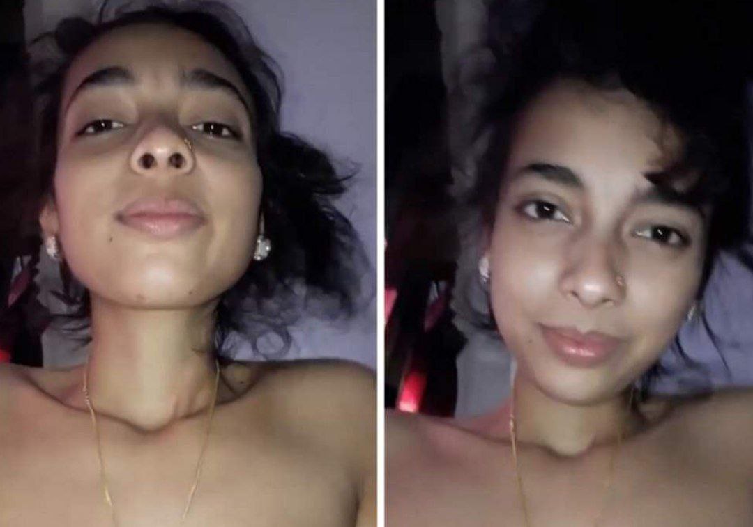 Desi girl nude video showing her boob