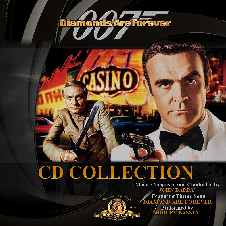 Obal - 007 Diamonds Are Forever přední část Collection