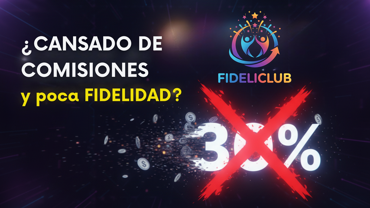 Cansado de comisiones y poca fidelidad