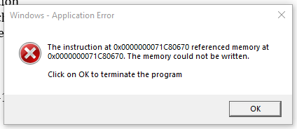 Adobe Reader DC error