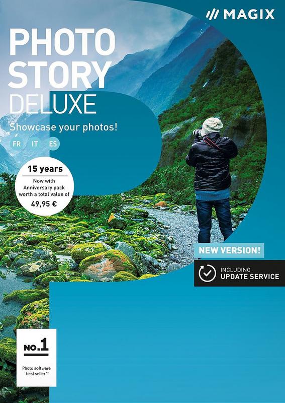 MAGIX Photostory 2019 18 Build 1.1.53 Deluxe Contents (x64)