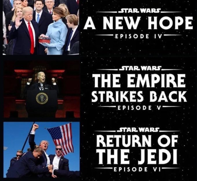 trump jedi meme