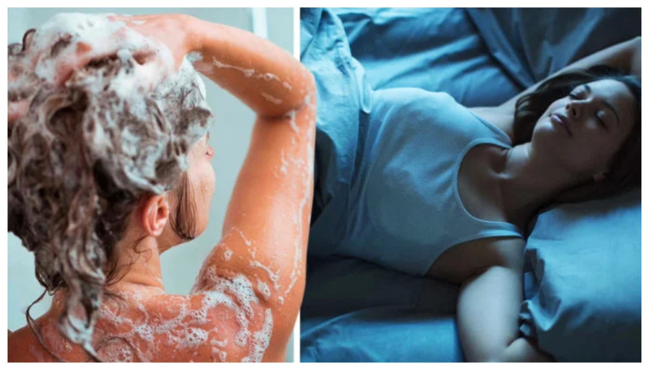 ¿Es bueno bañarse de noche diariamente antes de dormir?