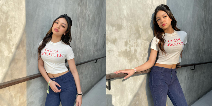 Gaya Crop Top Naura Ayu (Instagram Naura Ayu)
