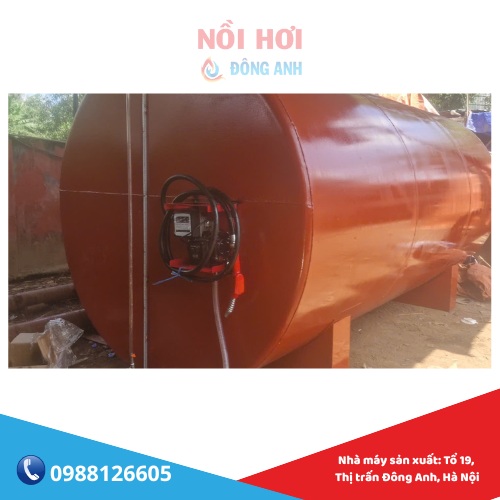 bồn sắt chứa dầu 16m3