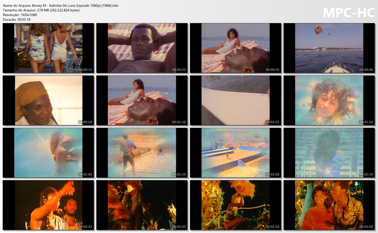 Boney M - Kalimba De Luna (Upscale 1080p) [1984]