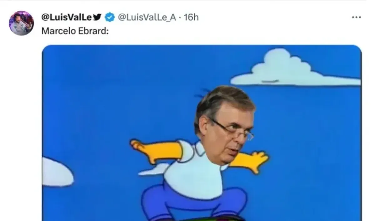 Memes de Marcelo Ebrard arrasan las redes tras encuesta de Morena
