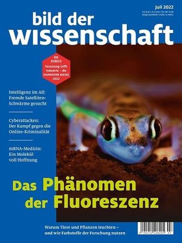 Cover: Bild der Wissenschaft Magazin No 07 Juli 2022