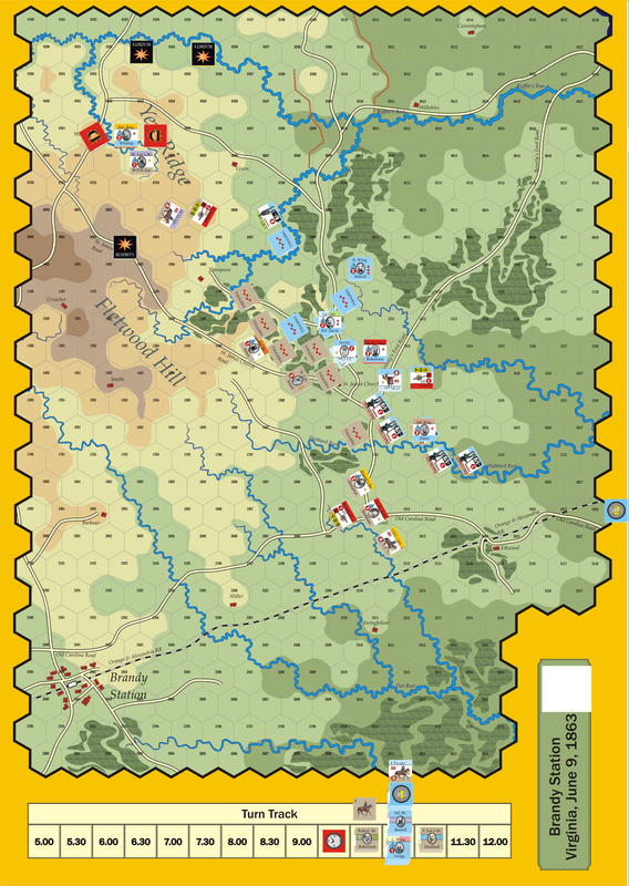 Brandy Station 1863Map