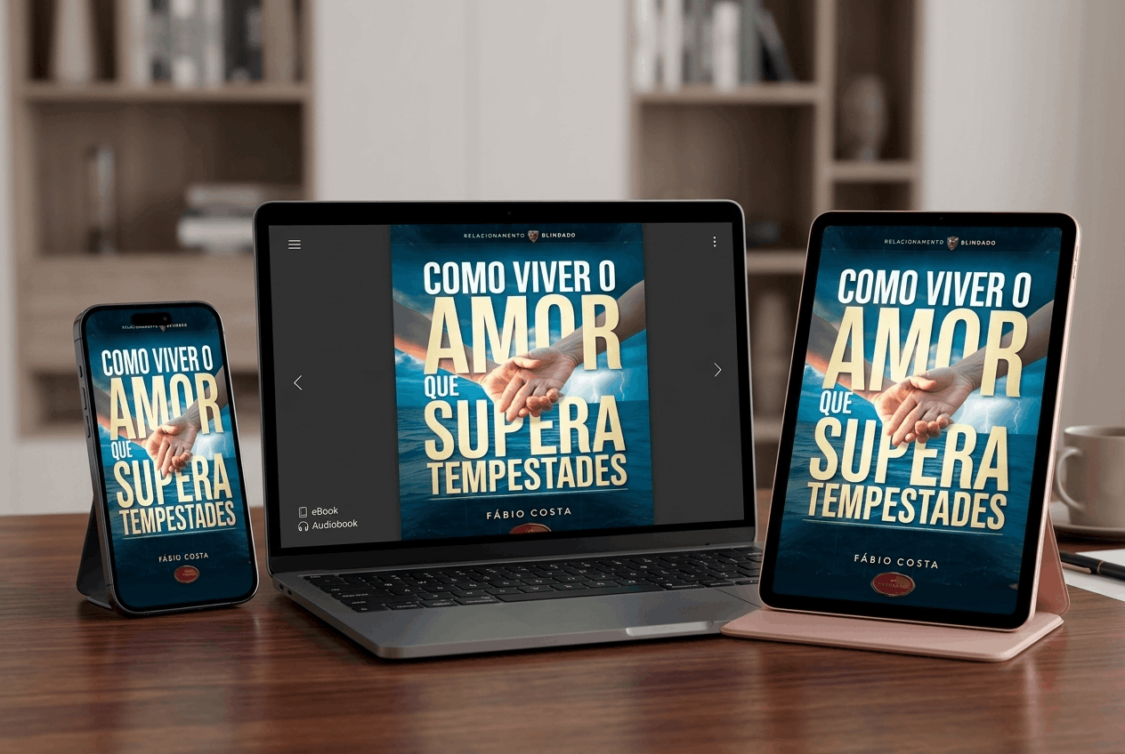 Capa do e-book Como Viver o Amor que Supera Tempestades