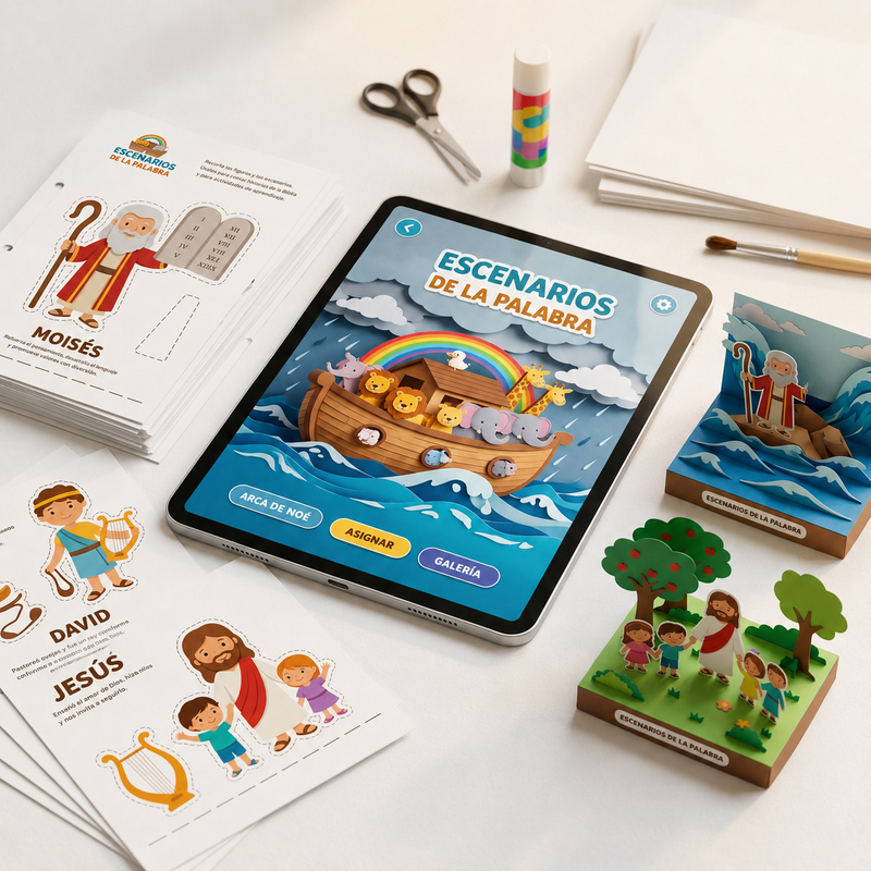 Escenarios de la Palabra Mockup