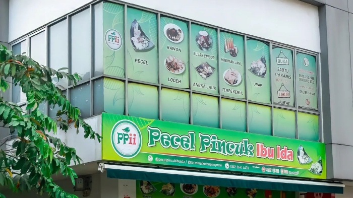 Pecel Pincuk Bu Ida, pilihan tempat sarapan enak di BSD, Tangerang.