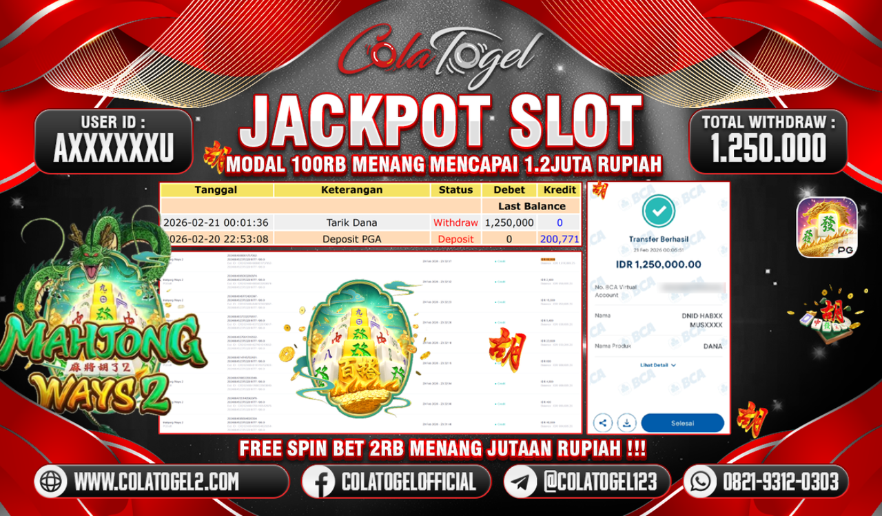 JACKPOT SLOT GACORR!!