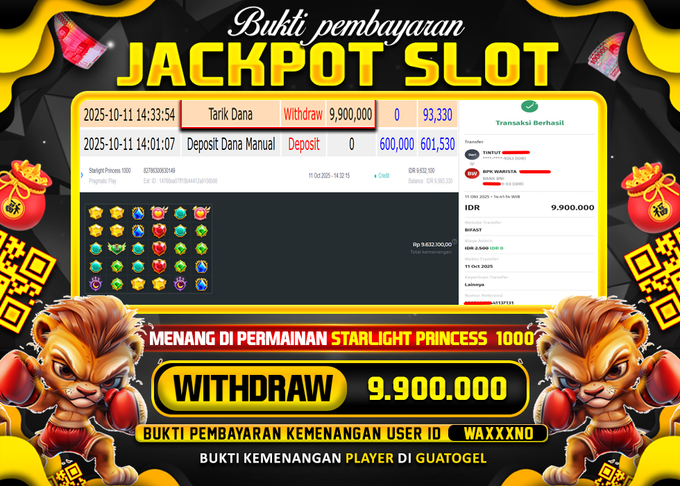 BUKTI JACKPOT LUNAS GUATOGEL