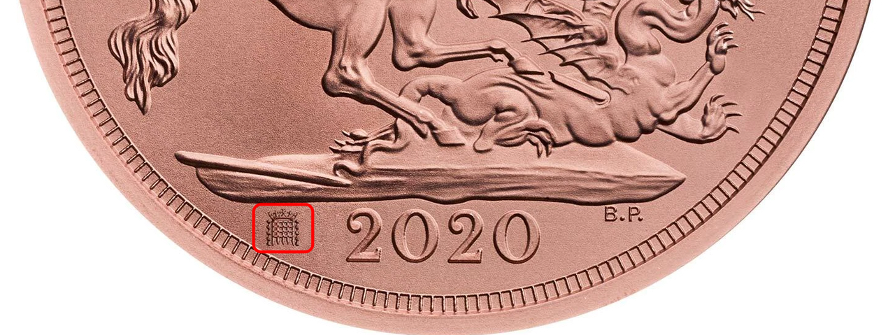 2020 The Brexit SOTD Mint mark