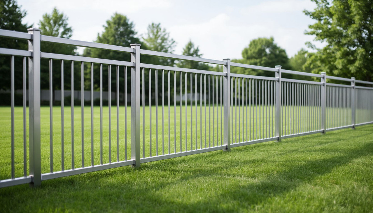 Металлическое ограждение для газона