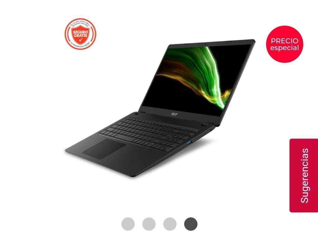 Office Depot: Laptop Acer Aspire 3 - 4/500. Office Depot | Recoger en tienda