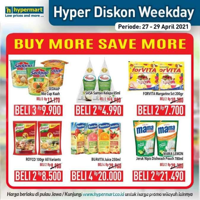 Katalog Promo Hypermart 27-29 April 2021 
