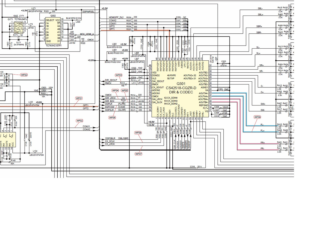 sr607 signal flow