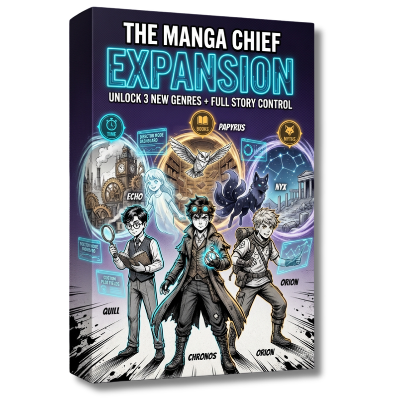 The Manga Chief Expansion - Cover