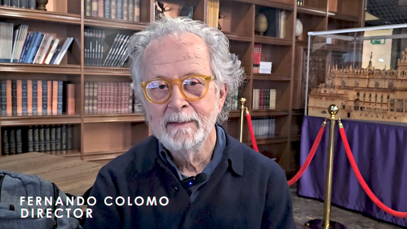ENTREVISTA AL GUIONISTA Y DIRECTOR FERNANDO COLOMO EN LA MUESTRA DE CINE ESPAÑOL INÉDITO DE JAÉN ENTREVISTA AL GUIONISTA Y DIRECTOR FERNANDO COLOMO EN LA MUESTRA DE CINE ESPAÑOL INÉDITO DE JAÉN