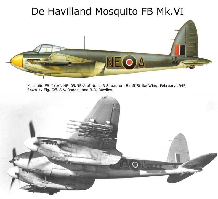 1:48 de Havilland Mosquito FB Mk.VI - Banff Strike Wing *FINISHED