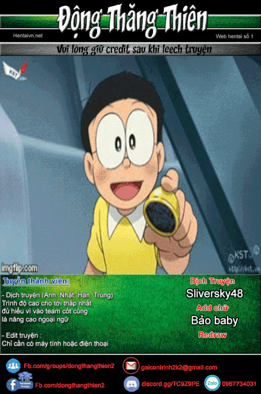 HentaiVN.net - Ảnh 15 - Thánh Nôbita - doraemon,doremon - Tập 28 - Tủ điện thoại   [nếu như] phần 1